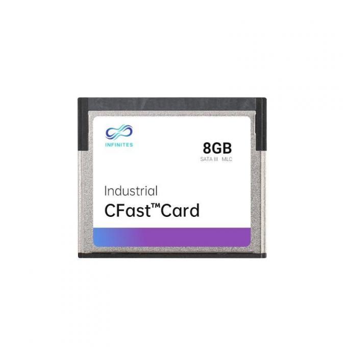 Industrial Cfast Card Hi-Speed 16GB PATA, If35, 4GB, SLC Flash, 0° C to 70° C Small Size Sturdy and Durable High Reliability