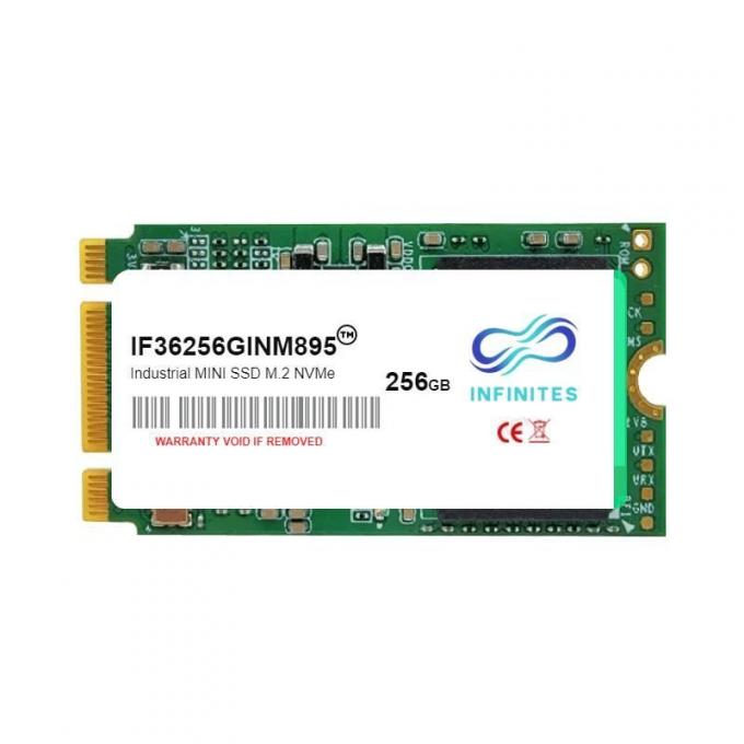 Industrial M. 2 Pcie SSD, N-26m2 (2242) , 5 GB, 3D Pslc Flash, -40° C to +85° C Nand Flash Memory