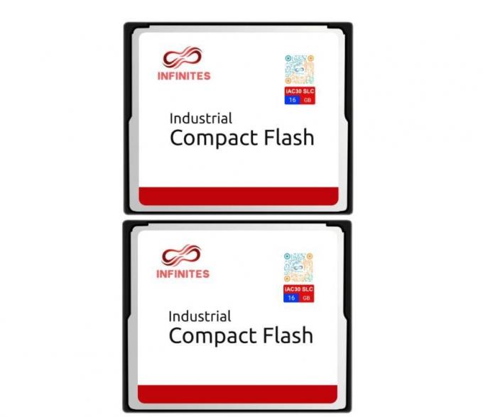 Compactflash Memory Card (CF) PATA Interface Uncompromising Embedded Systems Application Solutions Flash Type SLC 128GB Industrial Grade CF -40°c~+85°c